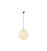 THPG 191004 Klosz kula do lampy wiszącej 30 cm biały satynowy