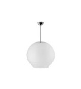 THPG 191008 Klosz schodkowy do lampy wiszącej 35 cm biały satynowy