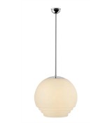 THPG 191008 Klosz schodkowy do lampy wiszącej 35 cm biały satynowy