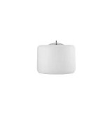 THPG 191012 Klosz cylindryczny do lampy wiszącej 35 cm biały satynowy