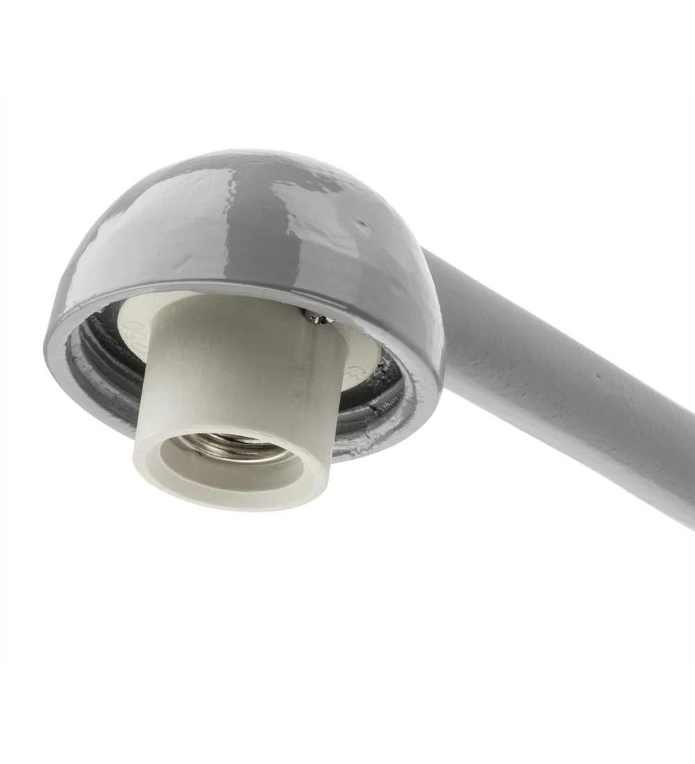THPG 191101 Ramię ścienne do lampy zewnętrznej z odlewu aluminiowego, 90 stopni, szare