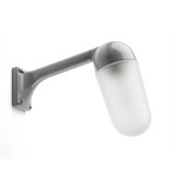 THPG 191105 Ramię ścienne do lampy zewnętrznej z odlewu aluminiowego, 80 stopni, szare