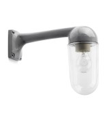 THPG 191109 Klosz cylindryczny przezroczysty do lampy zewnętrznej z odlewu aluminiowego