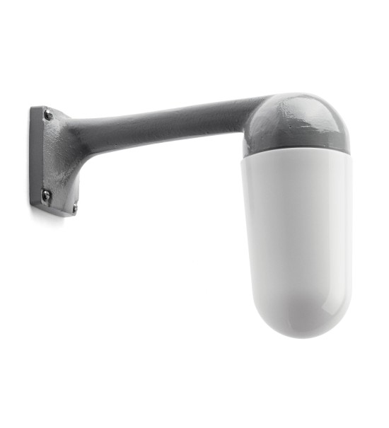 THPG 191110 Klosz cylindryczny opalowy do lampy zewnętrznej z odlewu aluminiowego
