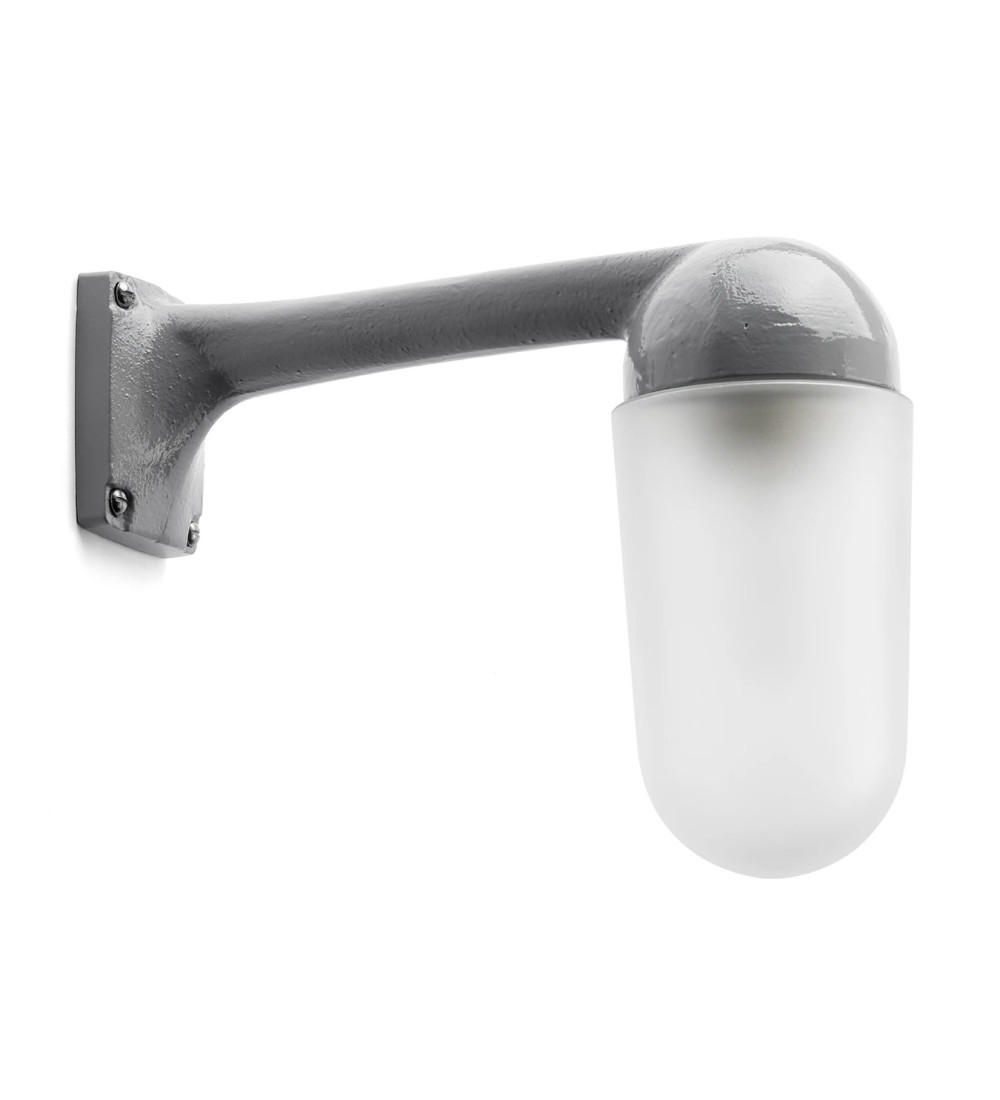 THPG 191111 Klosz cylindryczny matowy do lampy zewnętrznej z odlewu aluminiowego