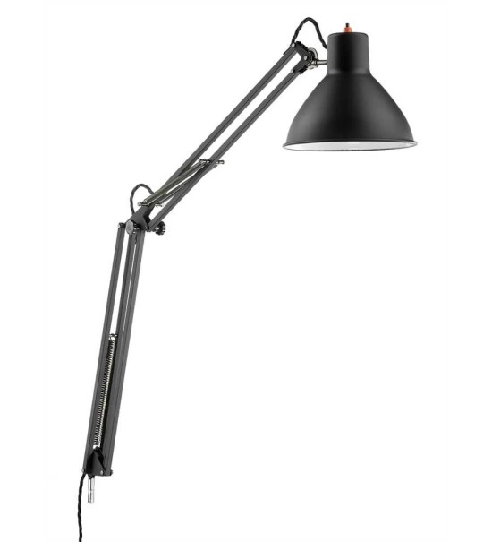 THPG 191202 Lampa biurkowa RIMSA Model 80, czarna gumowana