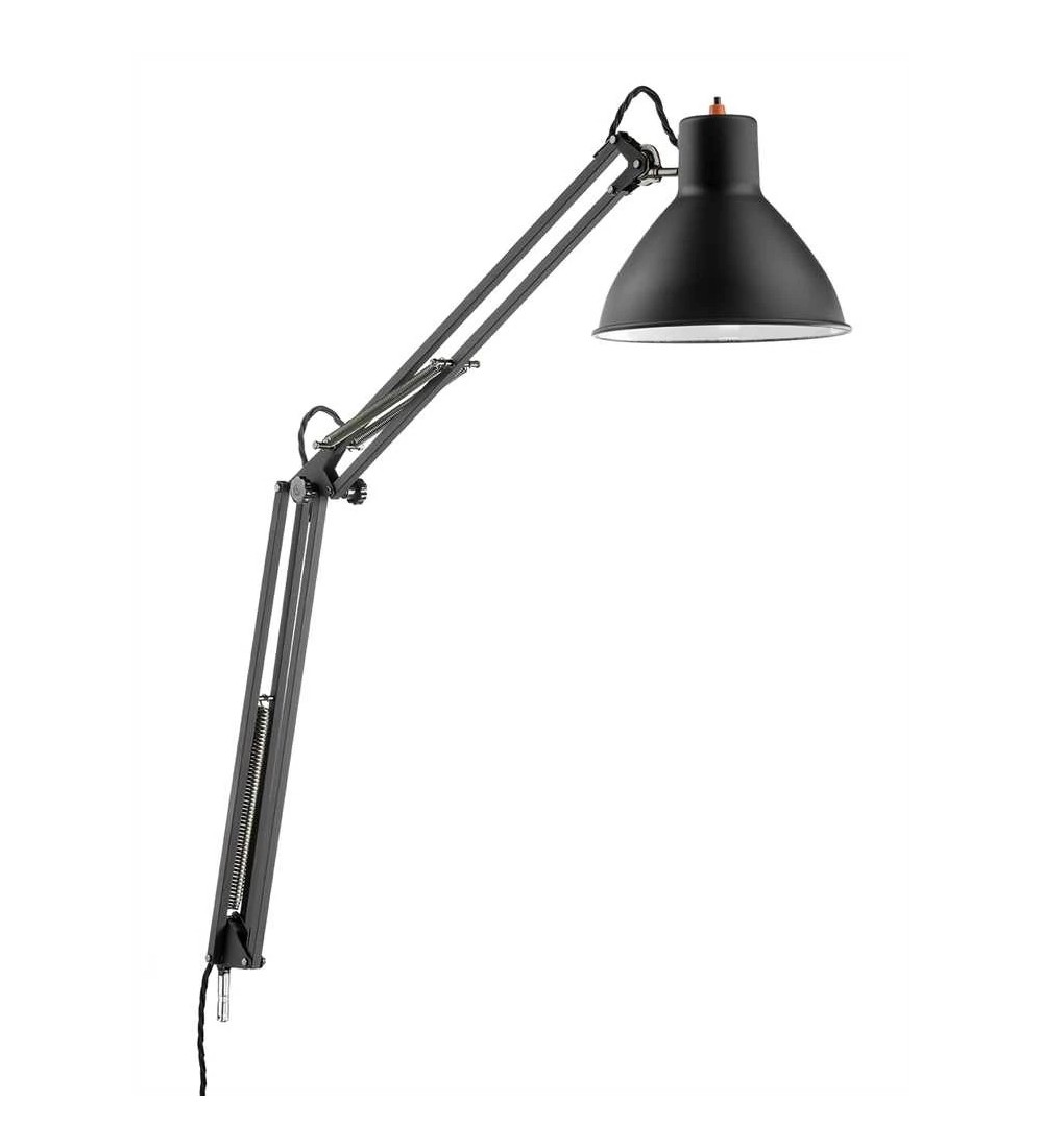 THPG 191202 Lampa biurkowa RIMSA Model 80, czarna gumowana