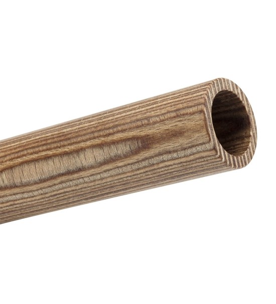 THPG 101623 Klamka stalowa niklowana drewno utwardzane Lignostone® — zdjęcie 5