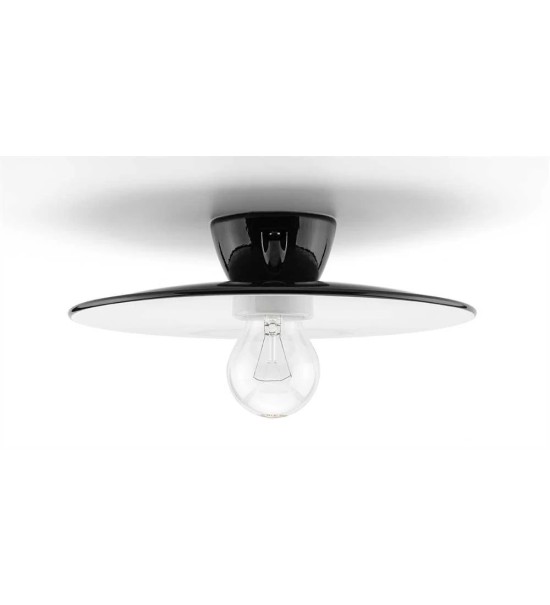 THPG 152655 Oprawa sufitowa MINIMAL z porcelany czarno-białej — zdjęcie 2