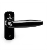 THPG 177428 Szyld drzwiowy 100 mm Bakelit® czarny (1 para) — zdjęcie 4