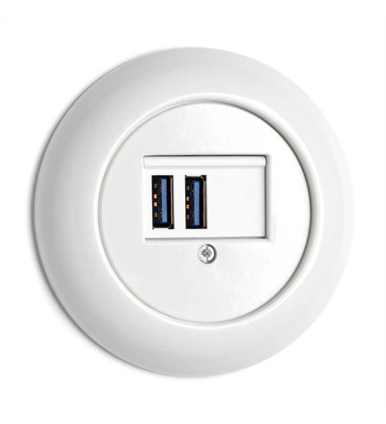 USB-Ladestelle 181979 + Ramka 173086