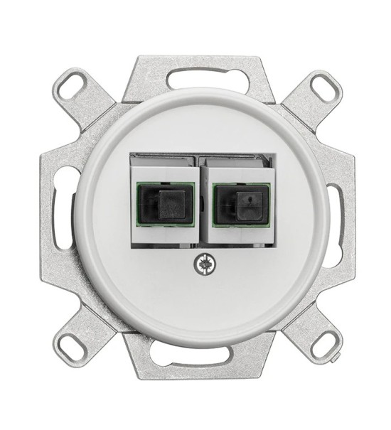 THPG 101357 Gniazdo światłowodowe LWL Simplex duroplast biały