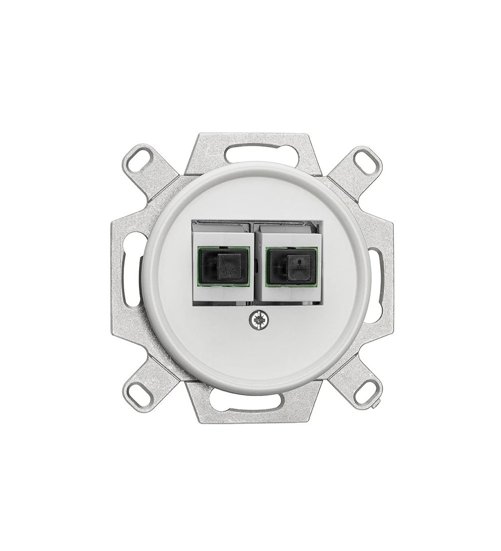 THPG 101357 Gniazdo światłowodowe LWL Simplex duroplast biały