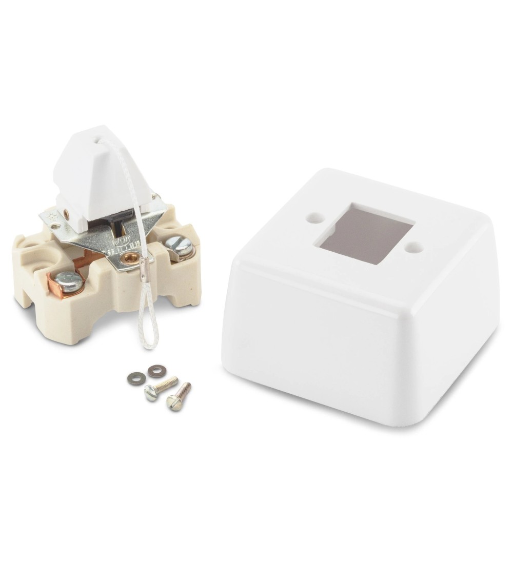 THPG 184210 Włącznik pociągany schodowy natynkowy z duroplastu — zdjęcie 3