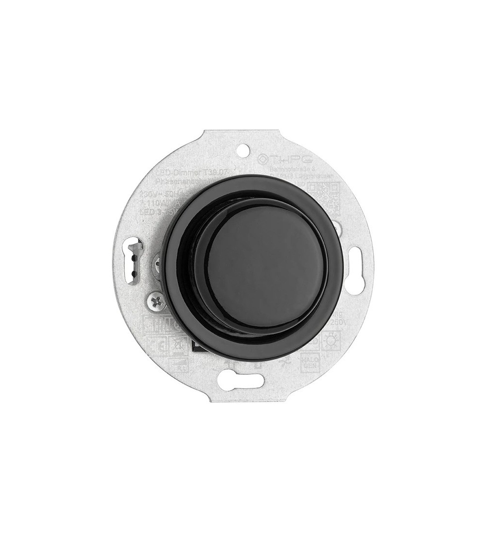 THPG 174028 Ściemniacz obrotowy LED 3W-35W porcelana czarna