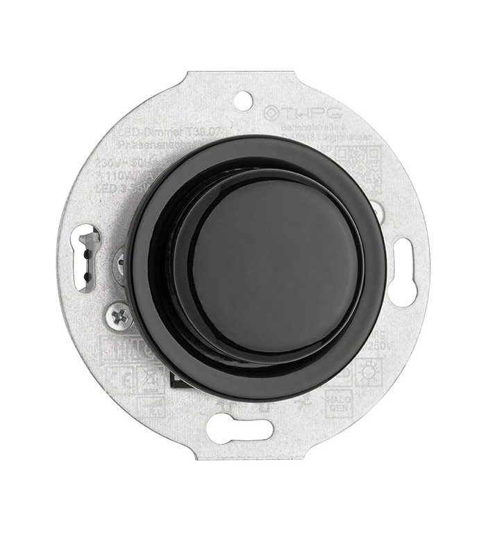 THPG 174028 Ściemniacz obrotowy LED 3W-35W porcelana czarna
