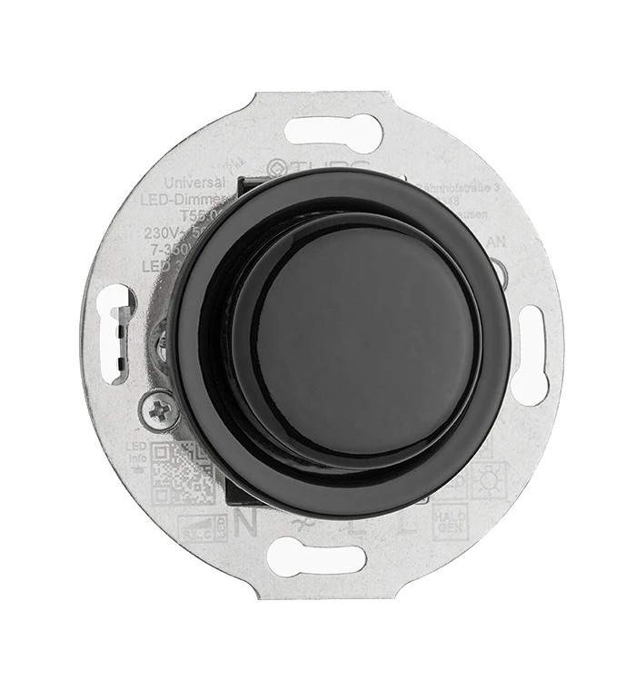 THPG 174029 Ściemniacz uniwersalny PRO LED z czarnej porcelany
