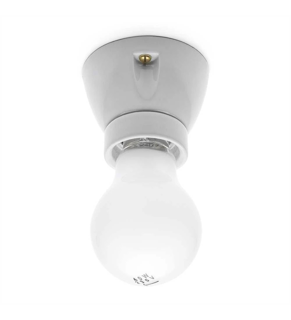 THPG 152643 Oprawa sufitowa porcelanowa Angle45 E27 biały — zdjęcie 2