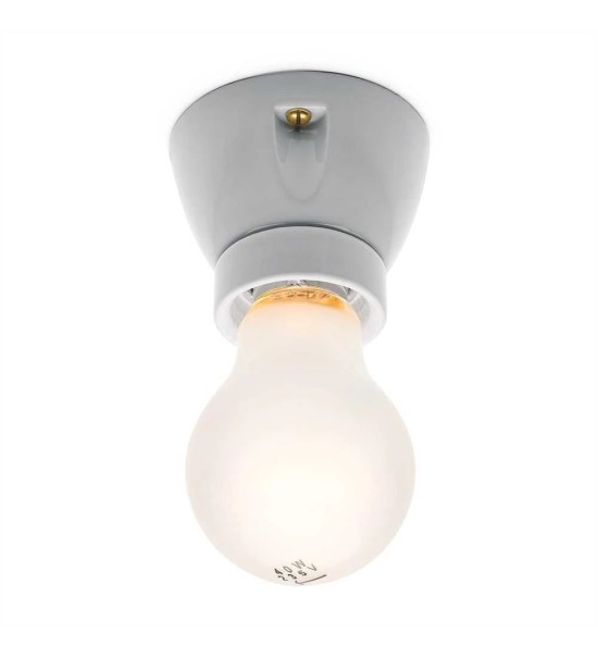 THPG 152643 Oprawa sufitowa porcelanowa Angle45 E27 biały — zdjęcie 3
