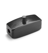 THPG 100465 Przełącznik przelotowy czarny przycisk czarny