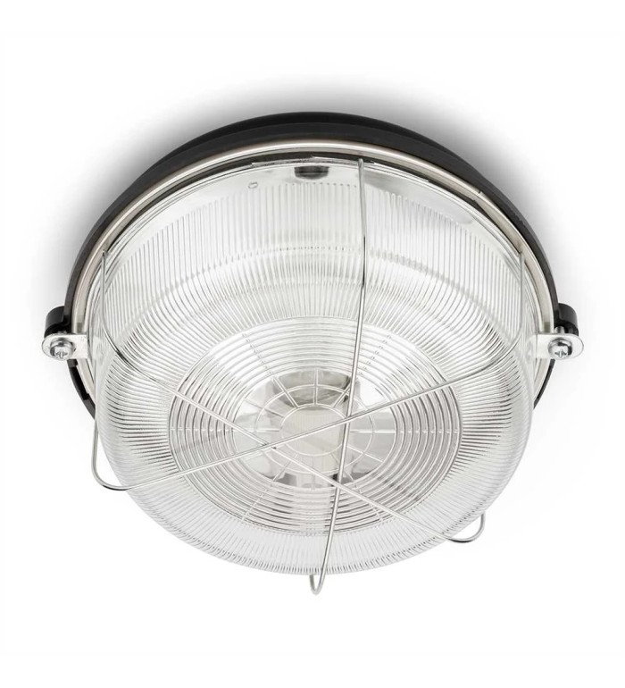 THPG 100499 Lampa piwniczna z bakelitu, okrągła