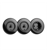 2 x Łącznik dźwigniowy 173043 + Gniazdko 173038 + 2 x Ramka 173092 + Ramka 173093