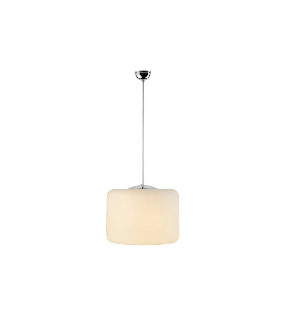 THPG 191012 Klosz cylindryczny do lampy wiszącej 35 cm biały satynowy