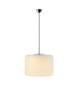 THPG 191012 Klosz cylindryczny do lampy wiszącej 35 cm biały satynowy