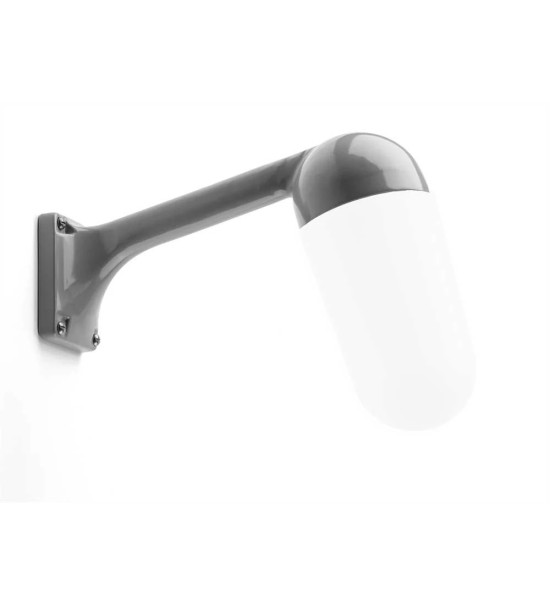 THPG 191105 Ramię ścienne do lampy zewnętrznej z odlewu aluminiowego, 80 stopni, szare