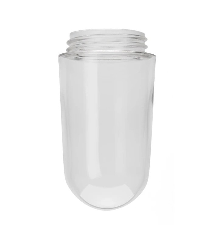 THPG 191109 Klosz cylindryczny przezroczysty do lampy zewnętrznej z odlewu aluminiowego