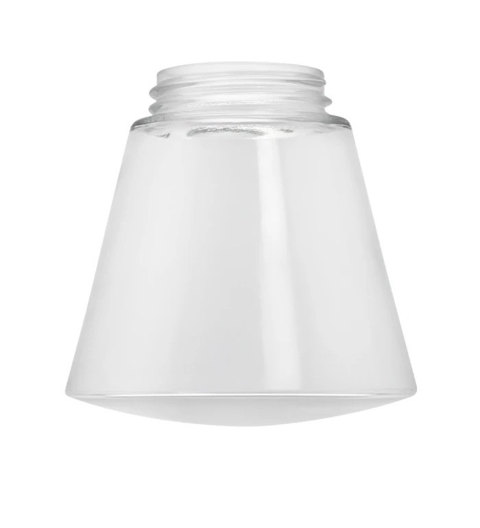 THPG 191113 Klosz stożkowy przezroczysty do lampy zewnętrznej z odlewu aluminiowego