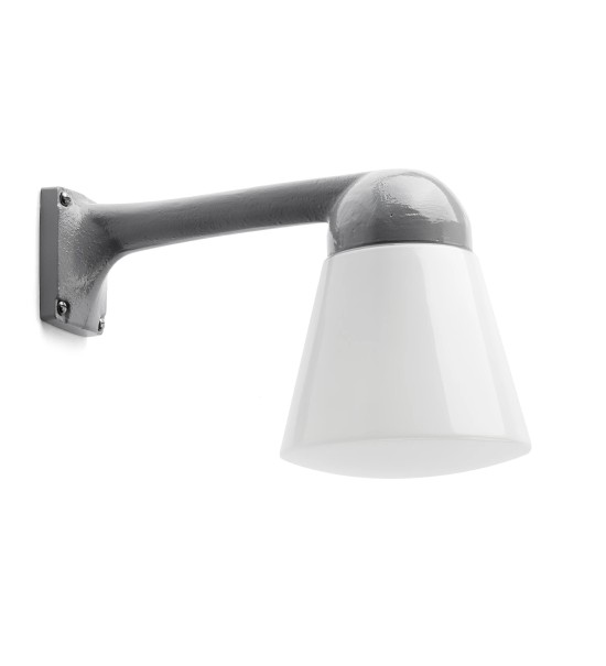 THPG 191114 Klosz stożkowy opalowy do lampy zewnętrznej z odlewu aluminiowego