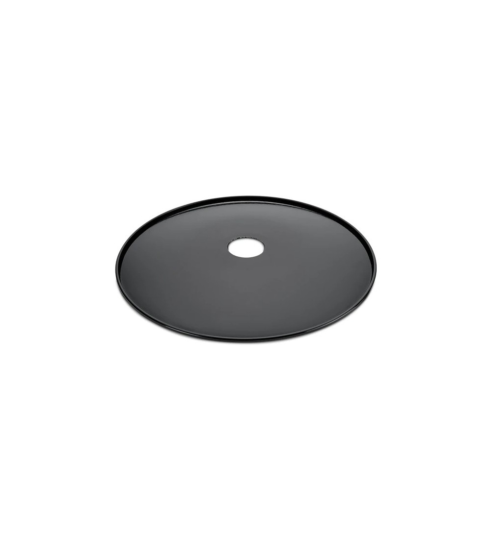 THPG 101088 Klosz MINIMAL z blachy stalowej emaliowanej, czarny, duży