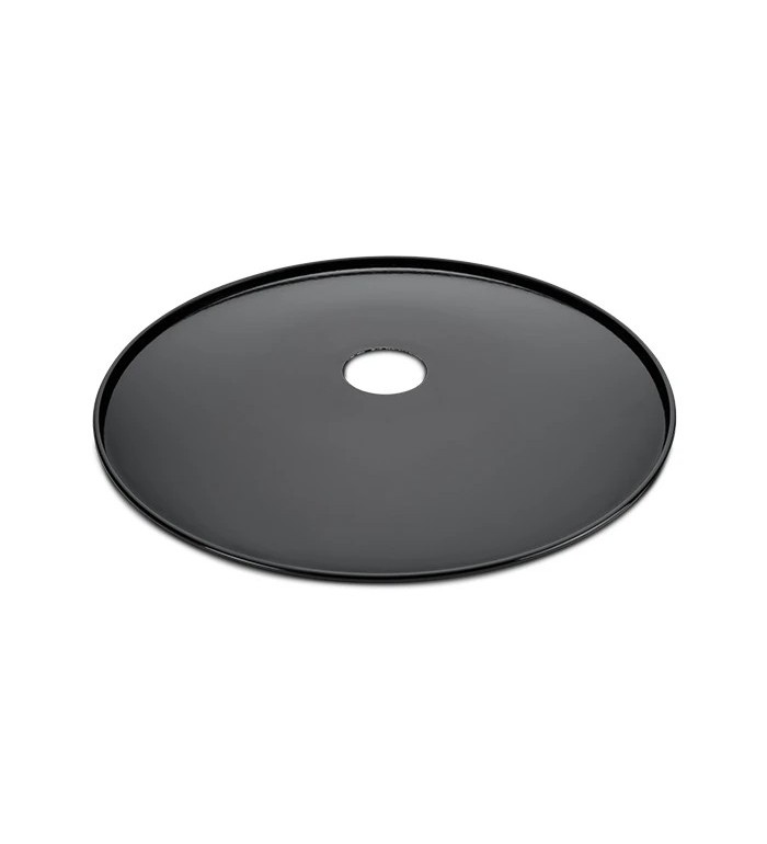 THPG 101088 Klosz MINIMAL z blachy stalowej emaliowanej, czarny, duży
