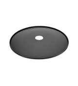 THPG 101088 Klosz MINIMAL z blachy stalowej emaliowanej, czarny, duży