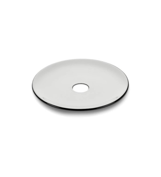 THPG 101089 Klosz MINIMAL z blachy stalowej emaliowanej, czarny, mały — zdjęcie 2
