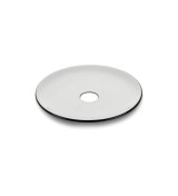 THPG 101089 Klosz MINIMAL z blachy stalowej emaliowanej, czarny, mały — zdjęcie 2
