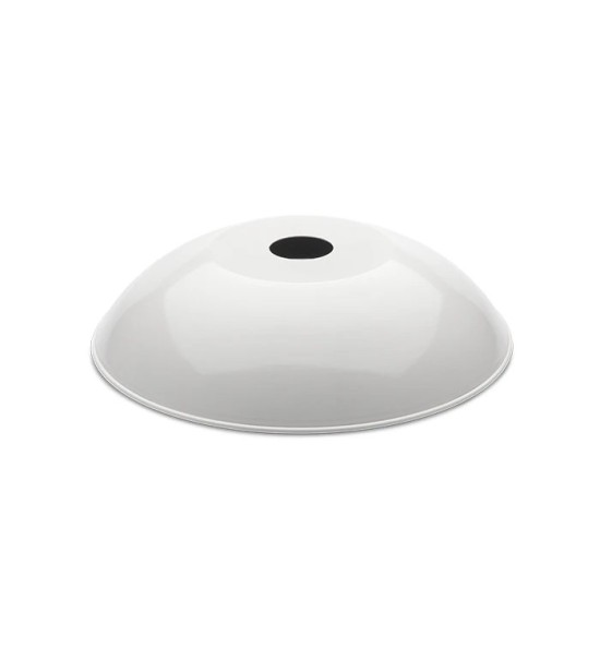 THPG 101251 Klosz MINIMAL z blachy stalowej, zaokrąglony, biały