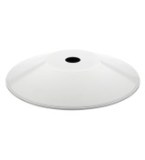 THPG 101255 Klosz MINIMAL z blachy stalowej, płaski, biały