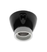 THPG 152655 Oprawa sufitowa MINIMAL z porcelany czarno-białej