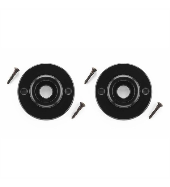 THPG 177420 Rozeta uchwytu okrągła 56 mm Bakelit® czarny (1 para)