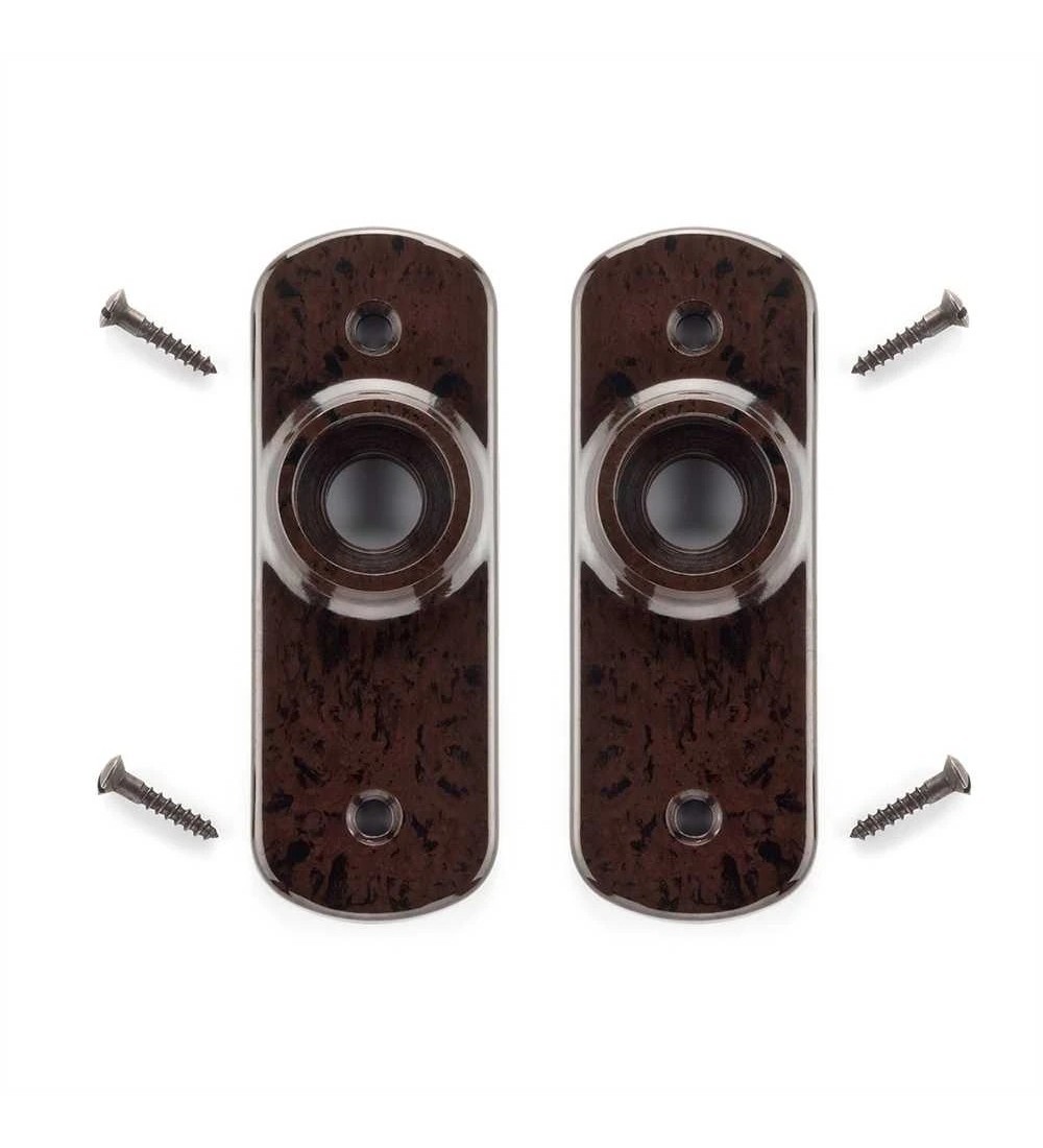 THPG 177429 Szyld drzwiowy 100 mm Bakelit® czerwonobrązowy (1 para)