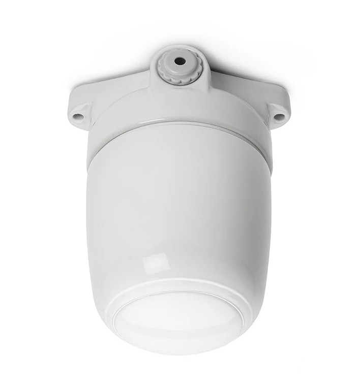 THPG 101273 Lampa sufitowa LISILUX biała L, opalizowana