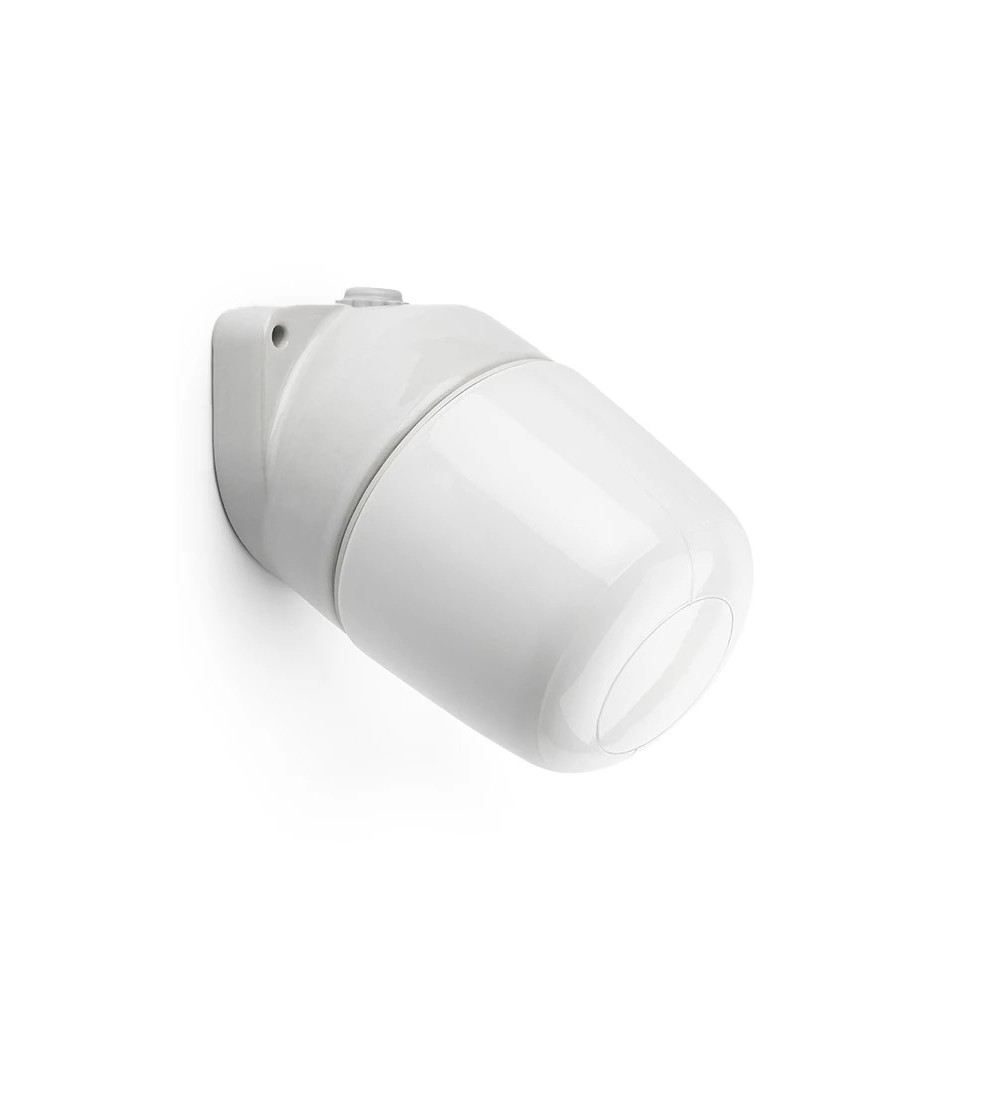 THPG 101276 Lampa ścienna LISILUX biała M, opalizowana