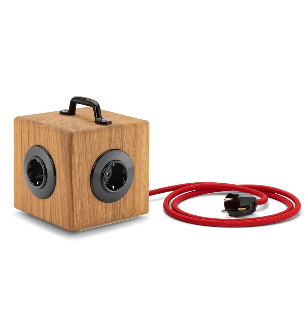 THPG 101726 Kostka zasilająca dębowa, poczwórna — zdjęcie 10