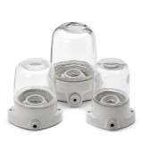 THPG 139629 Lampa sufitowa LISILUX biała S, klosz przezroczysty — zdjęcie 2