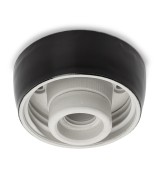 THPG 177034 Podstawa sufitowa z czarnej porcelany M