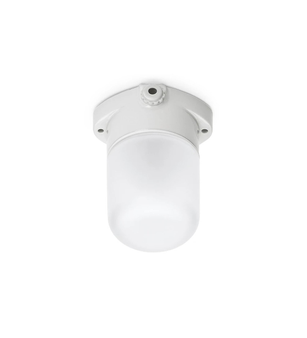 THPG 177050 Lampa sufitowa LISILUX biała S, klosz matowy (trawiony)