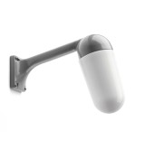 THPG 191105 Ramię ścienne do lampy zewnętrznej z odlewu aluminiowego, 80 stopni, szare