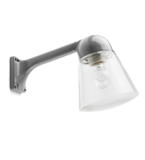 THPG 191105 Ramię ścienne do lampy zewnętrznej z odlewu aluminiowego, 80 stopni, szare